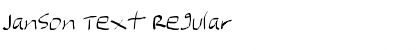 Download Janson Text Font Download Janson Text Font