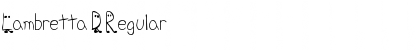 Download Lambretta D Font Download Lambretta D Font