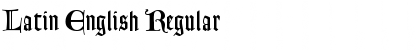 Download Latin English Font Download Latin English Font