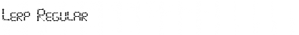 Download Lerp Font Download Lerp Font