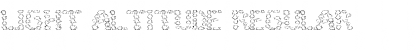 Download LIGHT ALTITUDE Font Download LIGHT ALTITUDE Font