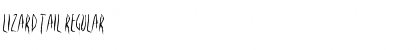 Download Lizard Tail Font Download Lizard Tail Font