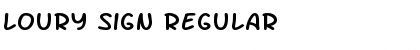 Download Loury Sign Font Download Loury Sign Font