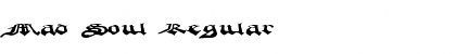 Download Mad Soul Font Download Mad Soul Font