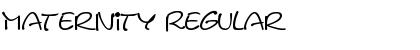Download Maternity Font Download Maternity Font
