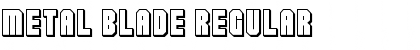 Download Metal blade Font Download Metal blade Font