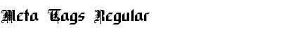 Download Meta Tags Font Download Meta Tags Font