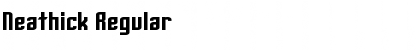 Download Neathick Font Download Neathick Font