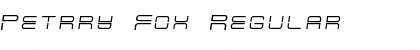 Download Petrry Fox Font Download Petrry Fox Font
