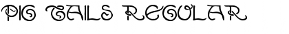 Download Pig Tails Font Download Pig Tails Font