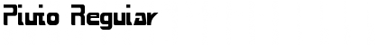 Download Pluto Font Download Pluto Font