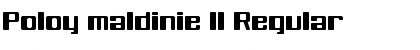 Download Poloy maldinie ll Font Download Poloy maldinie ll Font