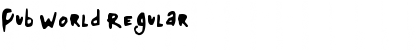 Download Pub World Font Download Pub World Font