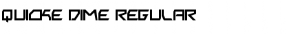 Download Quicke Dime Font Download Quicke Dime Font