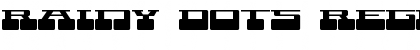 Download Rainy Dots Font Download Rainy Dots Font