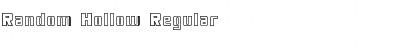 Download Random Hollow Font Download Random Hollow Font