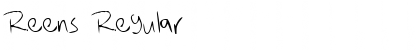 Download Reens Font Download Reens Font