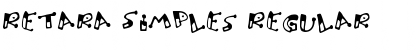 Download Retara Simples Font Download Retara Simples Font