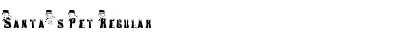 Download Santa's Pet Font Download Santa's Pet Font