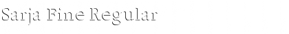 Download Sarja Fine Font Download Sarja Fine Font