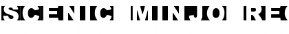 Download Scenic Minjo Font Download Scenic Minjo Font
