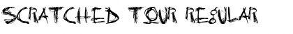 Download Scratched Tour Font Download Scratched Tour Font