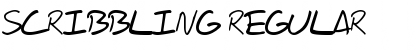 Download Scribbling Font Download Scribbling Font
