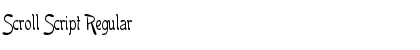 Download Scroll Script Font Download Scroll Script Font