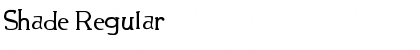 Download Shade Font Download Shade Font