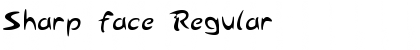 Download Sharp face Font Download Sharp face Font