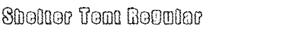 Download Shelter Tent Font Download Shelter Tent Font