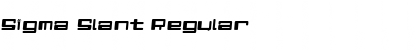 Download Sigma Slant Font Download Sigma Slant Font