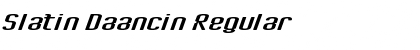 Download Slatin Daancin Font Download Slatin Daancin Font