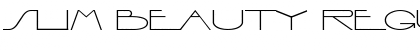 Download Slim Beauty Font Download Slim Beauty Font