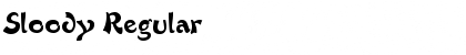 Download Sloody Font Download Sloody Font