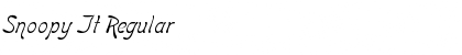 Download Snoopy It Font Download Snoopy It Font