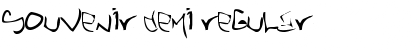 Download Souvenir Demi Font Download Souvenir Demi Font