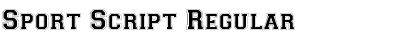 Download Sport Script Font Download Sport Script Font