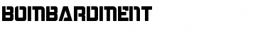 Download Bombardment Font Download Bombardment Font