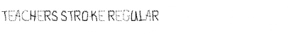 Download Teachers Stroke Font Download Teachers Stroke Font