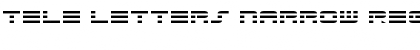 Download Tele Letters Narrow Font Download Tele Letters Narrow Font
