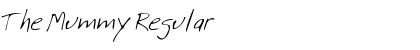 Download The Mummy Font Download The Mummy Font