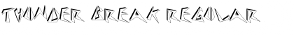 Download Thunder Break Font Download Thunder Break Font