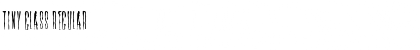 Download Tiny Glass Font Download Tiny Glass Font