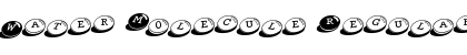 Download Water Molecule Font Download Water Molecule Font