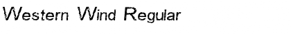 Download Western Wind Font Download Western Wind Font