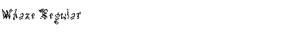 Download Whaze Font Download Whaze Font