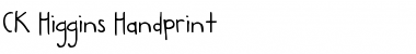 Download CK Higgins Handprint Font Download CK Higgins Handprint Font
