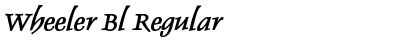 Download Wheeler Bl Font Download Wheeler Bl Font