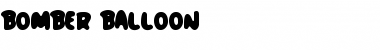Download Bomber Balloon Font Download Bomber Balloon Font
